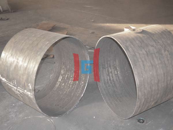 CCO inside and outside surfacing wear pipe