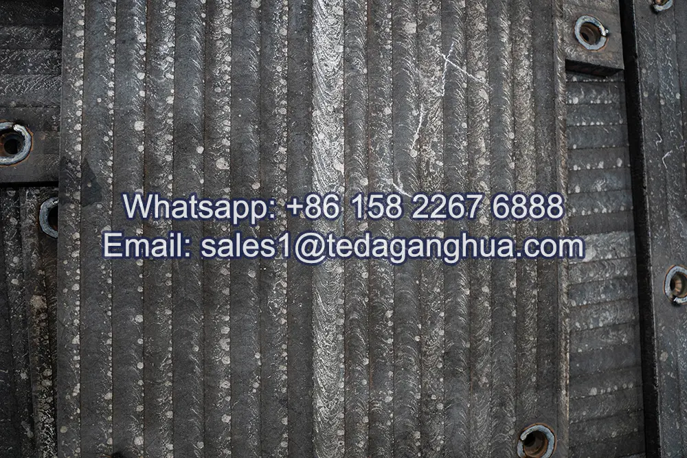 Placa De Desgaste De Revestimiento Duro